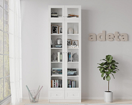Изображение товара Книжный шкаф Билли 323 white ИКЕА (IKEA) на сайте adeta.ru