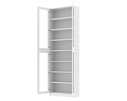 Изображение товара Книжный шкаф Оксберг 1 white на сайте adeta.ru