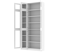 Изображение товара Книжный шкаф Билли 389 white ИКЕА (IKEA) на сайте adeta.ru