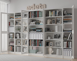 Изображение товара Книжный шкаф Билли 371 white ИКЕА (IKEA) на сайте adeta.ru