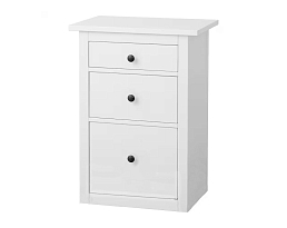 Изображение товара Прикроватная тумба Хемнэс 114 white ИКЕА (IKEA) на сайте adeta.ru