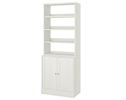 Изображение товара Стеллаж Хавста 213 white ИКЕА (IKEA) на сайте adeta.ru
