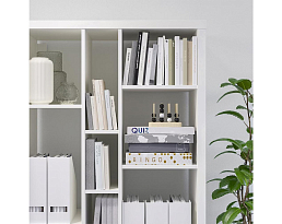 Изображение товара Стеллаж Каллакс 220 white ИКЕА (IKEA) на сайте adeta.ru