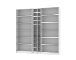 Изображение товара Стеллаж Билли 120 white ИКЕА (IKEA) на сайте adeta.ru